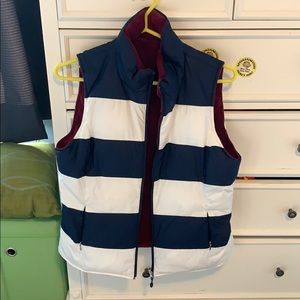 Nautica Striped Reversible Vest